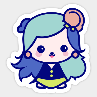 Cute girl Sticker